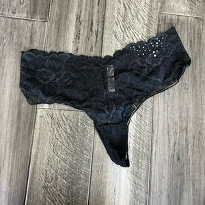 Victoria’s Secret Flower Lace Rhinestone Panties